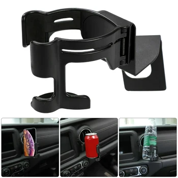 Hot Sale Car-styling AUTO NEW Universal Car Drink Water Cup Phone Holder 2 In 1 Mount Accessories For Jeep Wrangler JL 2018-2019
Hot Sale Car-styling AUTO NEW Universal Car Drink Water Cup Phone Holder 2 In 1 Mount Accessories For Jeep Wrangler JL 2018-2019