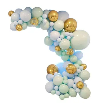 124pcs/set Macaron Blue Pastel Balloons Garland Arch Kit Confetti Birthday Decor 
124pcs/set Macaron Blue Pastel Balloons Garland Arch Kit Confetti Birthday Decor