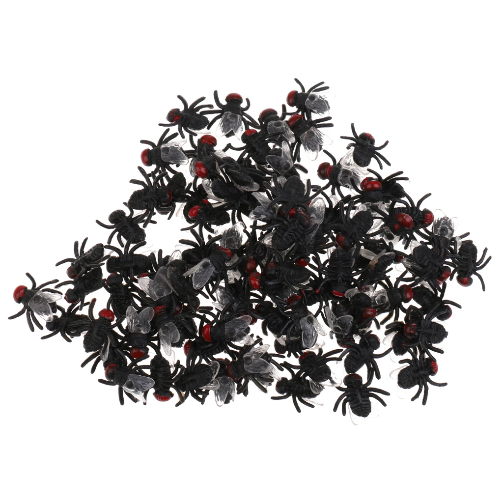 100 Rubber Fake Fly s Vivid Bug Joke Toy Trick Gag Party Favors 100 Rubber Fake Fly s Vivid Bug Joke Toy Trick Gag Party Favors