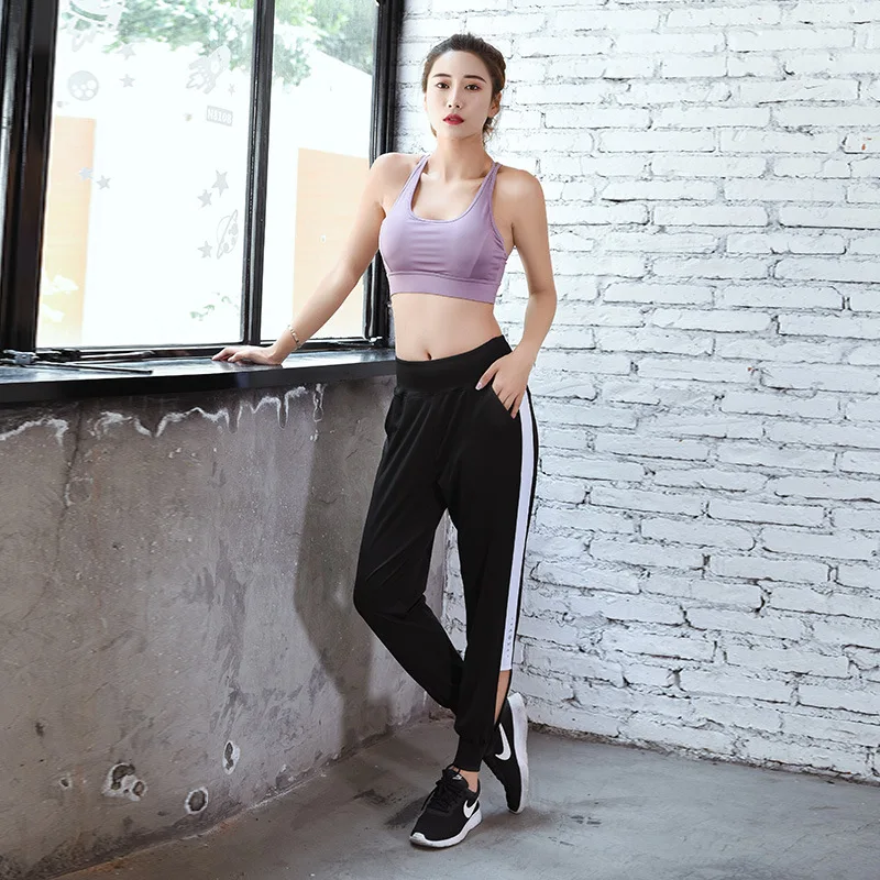 New Style Sexy Sports Brassiere Mixed Colors Hollow out Harem Pants Two-Piece Set Quick-Dry Women's Fitness Yoga Clothes Suit
New Style Sexy Sports Brassiere Mixed Colors Hollow out Harem Pants Two-Piece Set Quick-Dry Women's Fitness Yoga Clothes Suit