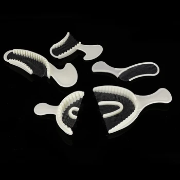 5PCS Dental Impression Trays Central Dental Supply Teeth Holder Durable For Plastic Metal Materials Tools Dentist Oral 
5PCS Dental Impression Trays Central Dental Supply Teeth Holder Durable For Plastic Metal Materials Tools Dentist Oral