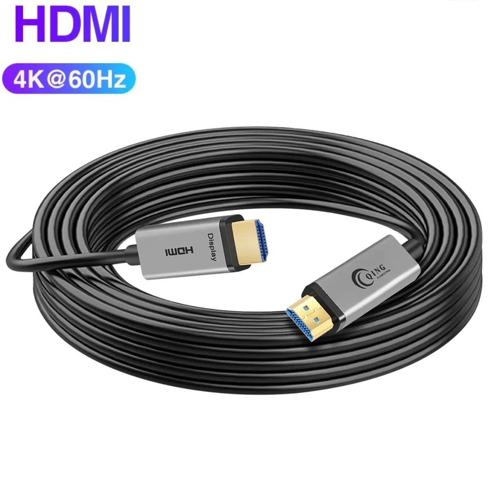 HDMI Cable 4K 60Hz Fiber Optic HDMI Cable 2.0 HDR Support 4K 3D for HD TV Box Projector PS4 Cable HDMI 5m 10m 20m 50m HDMI Cable
HDMI Cable 4K 60Hz Fiber Optic HDMI Cable 2.0 HDR Support 4K 3D for HD TV Box Projector PS4 Cable HDMI 5m 10m 20m 50m HDMI Cable