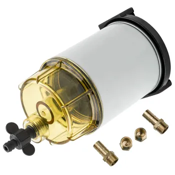 3/8" NPT Water Separating Fuel Filter System S3213 for Outboard Motor 19" Deep
3/8" NPT Water Separating Fuel Filter System S3213 for Outboard Motor 19" Deep