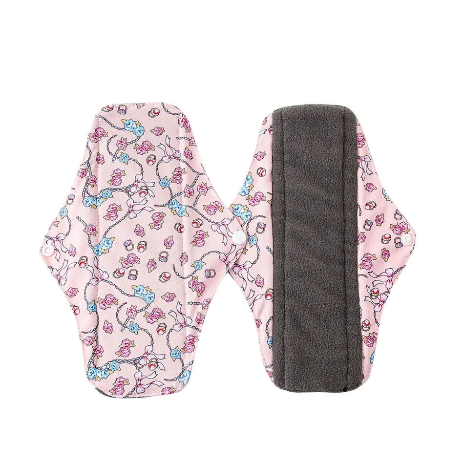 Washable Resuable Sanitary Pads Bamboo Cloth Pads Reusable Serviette Hygienique Cartoon Print Women Menstrual Pads Size S M L
Washable Resuable Sanitary Pads Bamboo Cloth Pads Reusable Serviette Hygienique Cartoon Print Women Menstrual Pads Size S M L