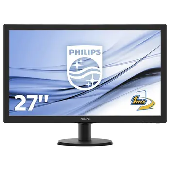 Philips 273 V5LHAB Gaming Monitor 27 "LED Full HD, 1920x1080, 1 ms, HDMI, DVI, VGA, Audio, attack VESA, black Monitor
Philips 273 V5LHAB Gaming Monitor 27 "LED Full HD, 1920x1080, 1 ms, HDMI, DVI, VGA, Audio, attack VESA, black Monitor