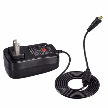 30W Universal AC/DC Adapter Switching Power Supply with 8 Selectable Adapter Tips, Including Micro USB Plug, for 3V to 12V ST333
30W Universal AC/DC Adapter Switching Power Supply with 8 Selectable Adapter Tips, Including Micro USB Plug, for 3V to 12V ST333