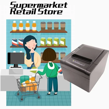 TEKLEAD Android IOS Windows Receipt Bill Printer USB port Free Driver 80mm Thermal Printer for Supermarket Retail Store
TEKLEAD Android IOS Windows Receipt Bill Printer USB port Free Driver 80mm Thermal Printer for Supermarket Retail Store