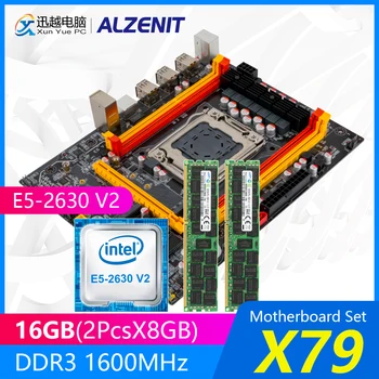 ALZENIT X79 Motherboard Set X79M-CD3 MATX With Intel Xeon E5-2630 V2 2.6GHz CPU 2*8GB (16GB) DDR3 1600MHz ECC/REG RAM
ALZENIT X79 Motherboard Set X79M-CD3 MATX With Intel Xeon E5-2630 V2 2.6GHz CPU 2*8GB (16GB) DDR3 1600MHz ECC/REG RAM