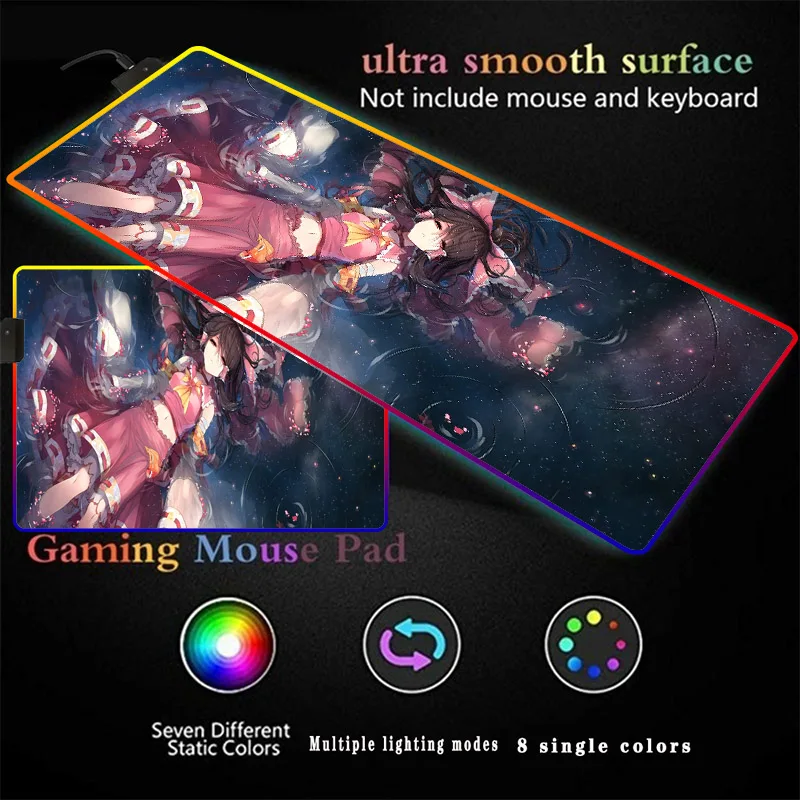 Fantasy Scenery Girl Anime Gaming RGB Computer Mousepad RGB Backlit Mause Pad Large Mousepad XXL for Desk Keyboard LED Mice Mat
Fantasy Scenery Girl Anime Gaming RGB Computer Mousepad RGB Backlit Mause Pad Large Mousepad XXL for Desk Keyboard LED Mice Mat