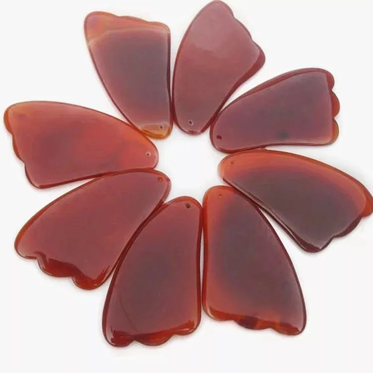 Manufacturers Wholesale Natural Agate Scraping Plates Jade Craft Gift Facial Massager Muscle-poking Stick 
Manufacturers Wholesale Natural Agate Scraping Plates Jade Craft Gift Facial Massager Muscle-poking Stick