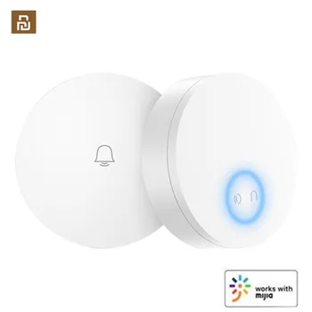 Xiaomi Mijia Linptech WIFI Self-power-generating Wireless Doorbell Work For Mijia APP Smart Control Memory Function AC 110-240V
Xiaomi Mijia Linptech WIFI Self-power-generating Wireless Doorbell Work For Mijia APP Smart Control Memory Function AC 110-240V