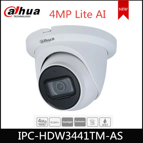 DaHua 4MP Lite AI IR Fixed focal Eyeball Netwok Camera IPC-HDW3441TM-AS IP Camera H.265 codec Supports max. 256 G
DaHua 4MP Lite AI IR Fixed focal Eyeball Netwok Camera IPC-HDW3441TM-AS IP Camera H.265 codec Supports max. 256 G
