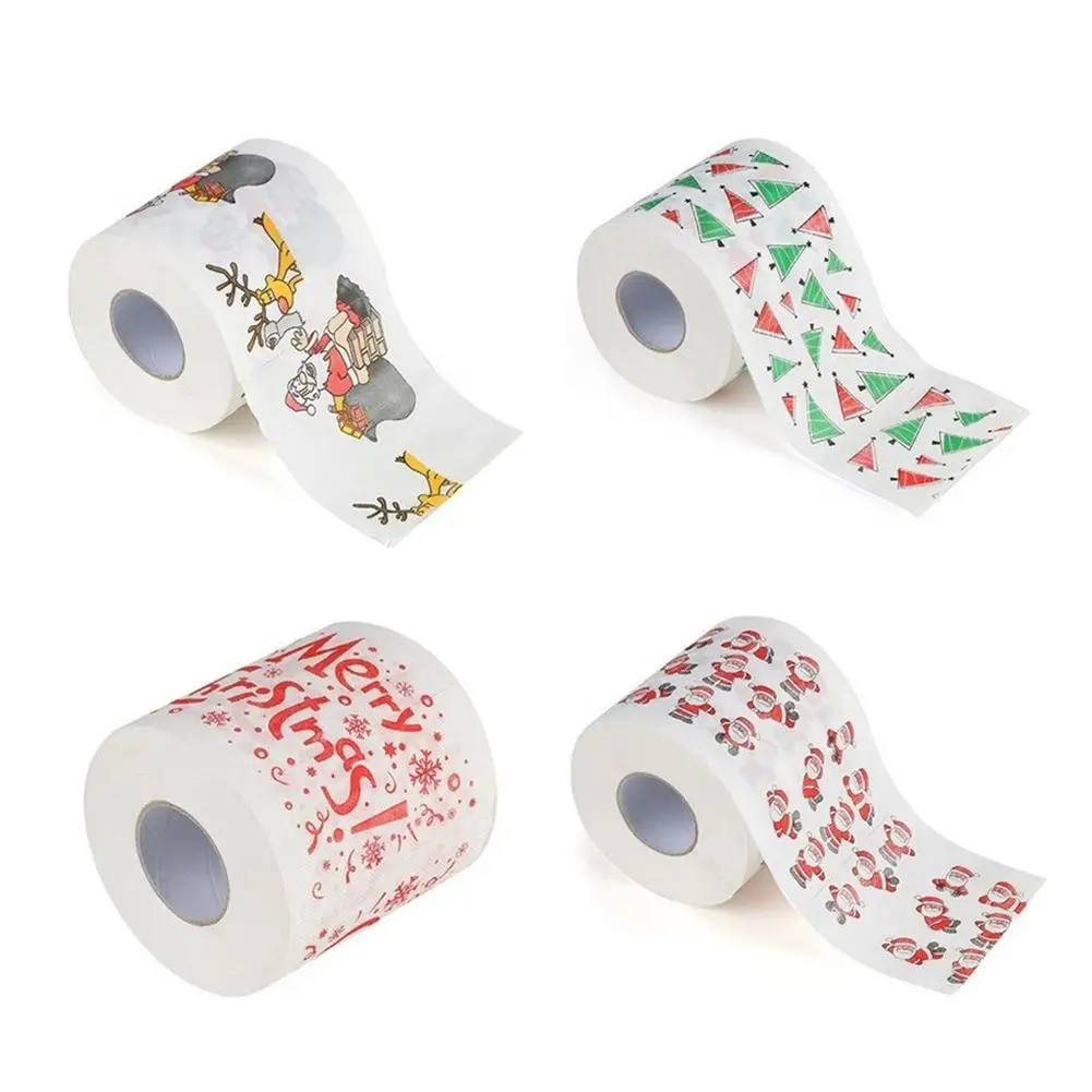 Bath Paper Christmas Printed Home Santa Claus Bath Toilet Roll Paper Christma Supplies Xmas Decor Tissue Toilet Paper
Bath Paper Christmas Printed Home Santa Claus Bath Toilet Roll Paper Christma Supplies Xmas Decor Tissue Toilet Paper