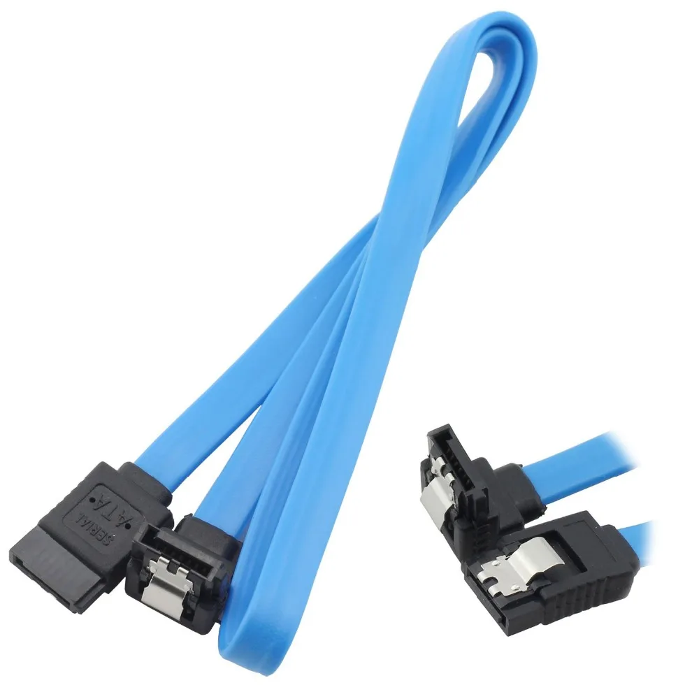 50CM 6Gbps SATA III Cable SATA 3.0 90 Degree Cable Plug With Lock Latch For Serial ATA Hard Drives HDD SSD
50CM 6Gbps SATA III Cable SATA 3.0 90 Degree Cable Plug With Lock Latch For Serial ATA Hard Drives HDD SSD