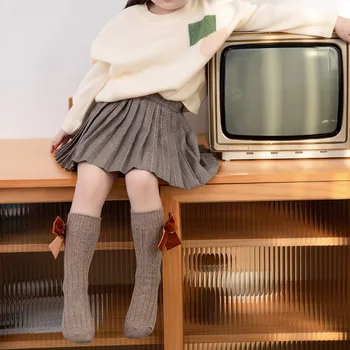 Baby Socks Cute Bow Design Cotton Long Soft Children Soft Crib Leg Warm For Girl 
Baby Socks Cute Bow Design Cotton Long Soft Children Soft Crib Leg Warm For Girl