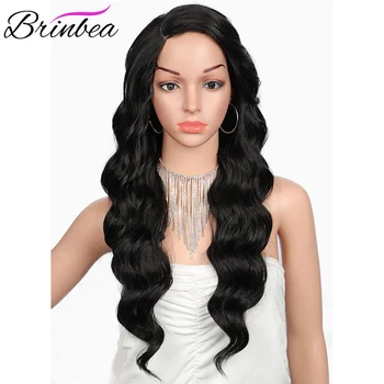 Brinbea 24 inches Synthetic Hair Lace Wig For Women Long Body Ocean Waves Wavy Heat Resistant Side Parted Swiss Lace Front Wigs
Brinbea 24 inches Synthetic Hair Lace Wig For Women Long Body Ocean Waves Wavy Heat Resistant Side Parted Swiss Lace Front Wigs