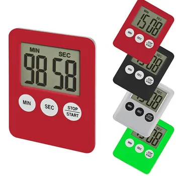Super Thin LCD Digital Screen Kitchen Timer Square Cooking Count Up Countdown Alarm Sleep Stopwatch Temporizador Clock dropship
Super Thin LCD Digital Screen Kitchen Timer Square Cooking Count Up Countdown Alarm Sleep Stopwatch Temporizador Clock dropship