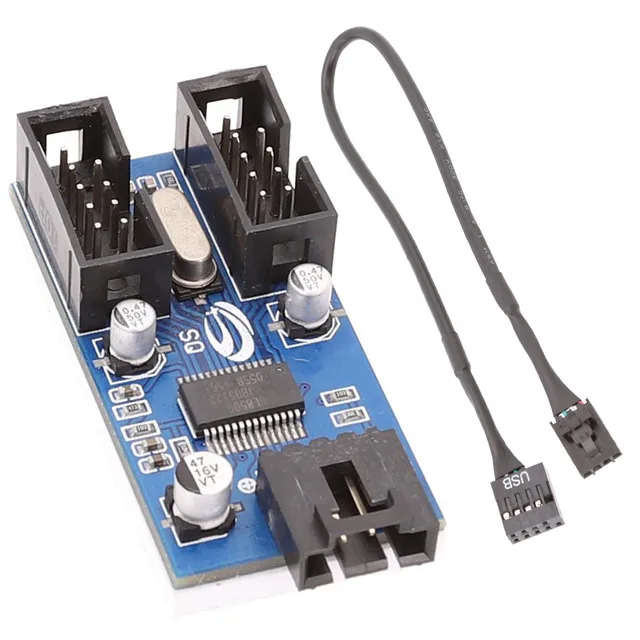 Motherboard USB 9-pin extension cable USB one point two circuit board design 9 pin one point two USB adapter board
Motherboard USB 9-pin extension cable USB one point two circuit board design 9 pin one point two USB adapter board