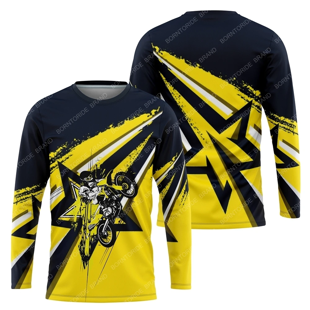 2022 Enduro Jerseys Motocross MX Bike Mtb Cycling T-shirt Men Summer Team Camiseta DH Long Sleeve Downhill Clothes Borntoride
2022 Enduro Jerseys Motocross MX Bike Mtb Cycling T-shirt Men Summer Team Camiseta DH Long Sleeve Downhill Clothes Borntoride