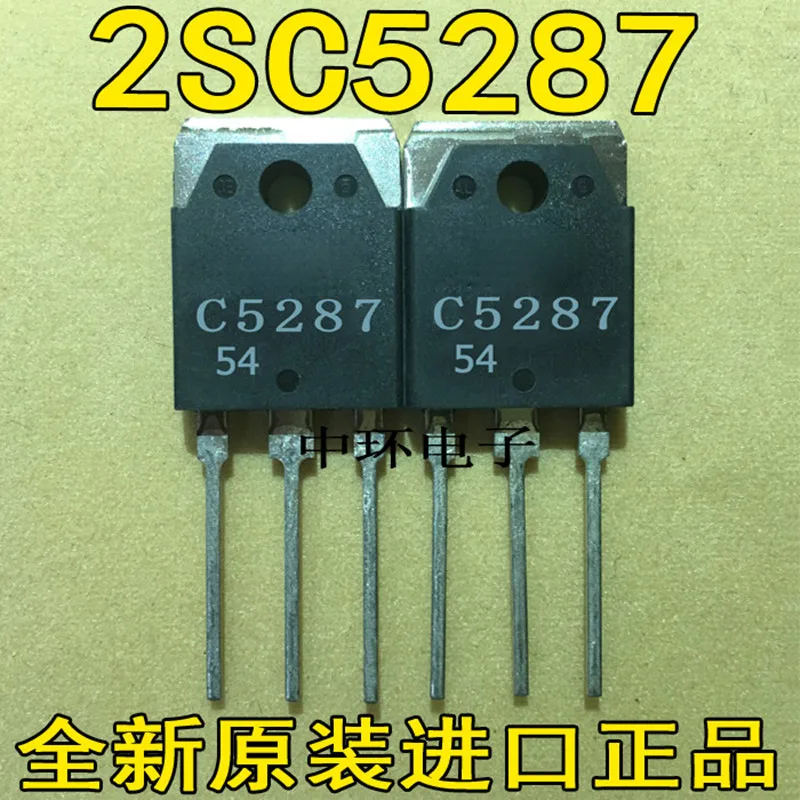 ТРАНЗИСТОР 5 шт./лот 2SC5287 C5287 TO-3P 
ТРАНЗИСТОР 5 шт./лот 2SC5287 C5287 TO-3P