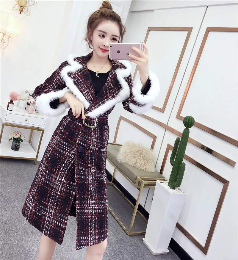 2019 New Style Set-Style Elegant Thick Natural Wool Joint Plaid Bag Skirt Two-Piece Set Women's
2019 New Style Set-Style Elegant Thick Natural Wool Joint Plaid Bag Skirt Two-Piece Set Women's