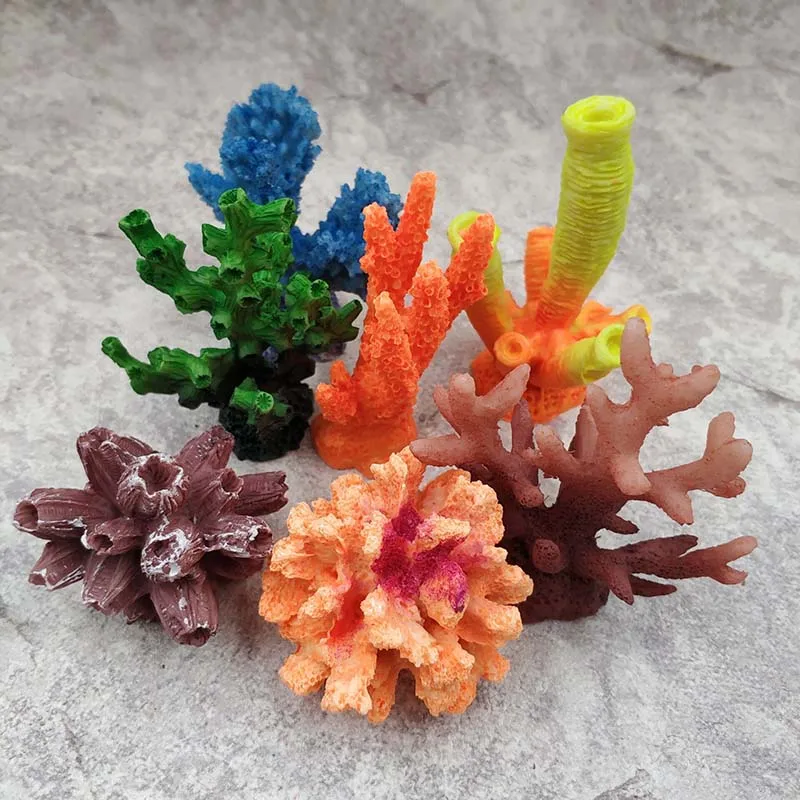 Resin Fish Tank Landscape Aquarium Decoration Artificial Coral Cute Colorful Coral Fish Aquatic Ornament 1pcs
Resin Fish Tank Landscape Aquarium Decoration Artificial Coral Cute Colorful Coral Fish Aquatic Ornament 1pcs