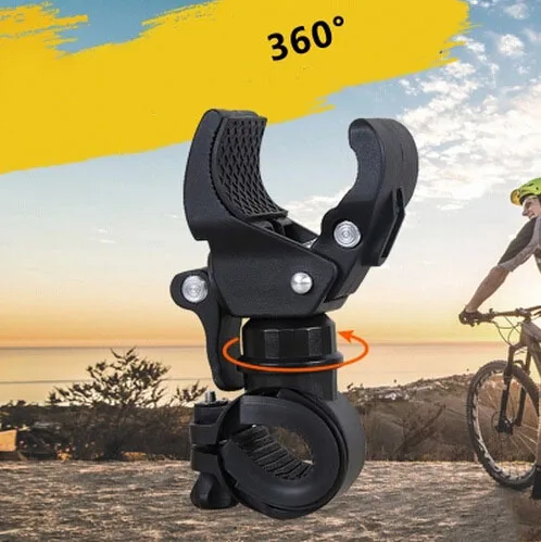 New Grade 360 Swivel Bike LED Flashlight Mount Bracket Flash Torch Holder Front Light Clip Clamp Lantern Bicycle Accessories
New Grade 360 Swivel Bike LED Flashlight Mount Bracket Flash Torch Holder Front Light Clip Clamp Lantern Bicycle Accessories
