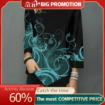 Plus Size 5XL Tunic 3/4 Sleeve Blouse Women Floral Print Irregular Womens Blouses and Tops 2020 Spring Summer Casual Lady Shirts
Plus Size 5XL Tunic 3/4 Sleeve Blouse Women Floral Print Irregular Womens Blouses and Tops 2020 Spring Summer Casual Lady Shirts