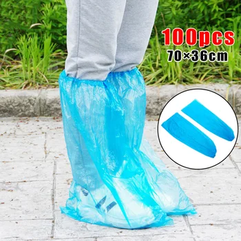 50 Pairs Thick Disposable Shoe Covers Waterproof Rain Boot High-Top Non-slip Universal Size Adjustable
50 Pairs Thick Disposable Shoe Covers Waterproof Rain Boot High-Top Non-slip Universal Size Adjustable