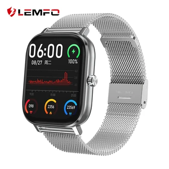 

LEMFO DT35 smartwatch PPG ECG Llamada Bluetooth Monitor de ritmo cardíaco de 24 horas para Android GTS relojes inteligentes
