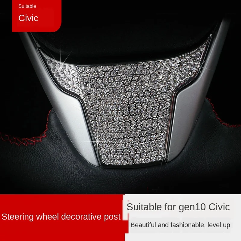 Applicable to Civic 10 Generation Modified Steering Wheel Lower Trim Board Central Control Decorative Stickers Civic Hatchback I
Applicable to Civic 10 Generation Modified Steering Wheel Lower Trim Board Central Control Decorative Stickers Civic Hatchback I