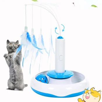 Cat Toy Pet Fun Electric 360 Degree Rotating Play Toy Interactive Training Toys for Kitty Cat Scratching Product
Cat Toy Pet Fun Electric 360 Degree Rotating Play Toy Interactive Training Toys for Kitty Cat Scratching Product