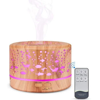 Mist Humidifiers for Bedroom,700Ml Remote Control Essential Oil Diffuser with Color Lights Lovely Fish Pattern US Plug
Mist Humidifiers for Bedroom,700Ml Remote Control Essential Oil Diffuser with Color Lights Lovely Fish Pattern US Plug