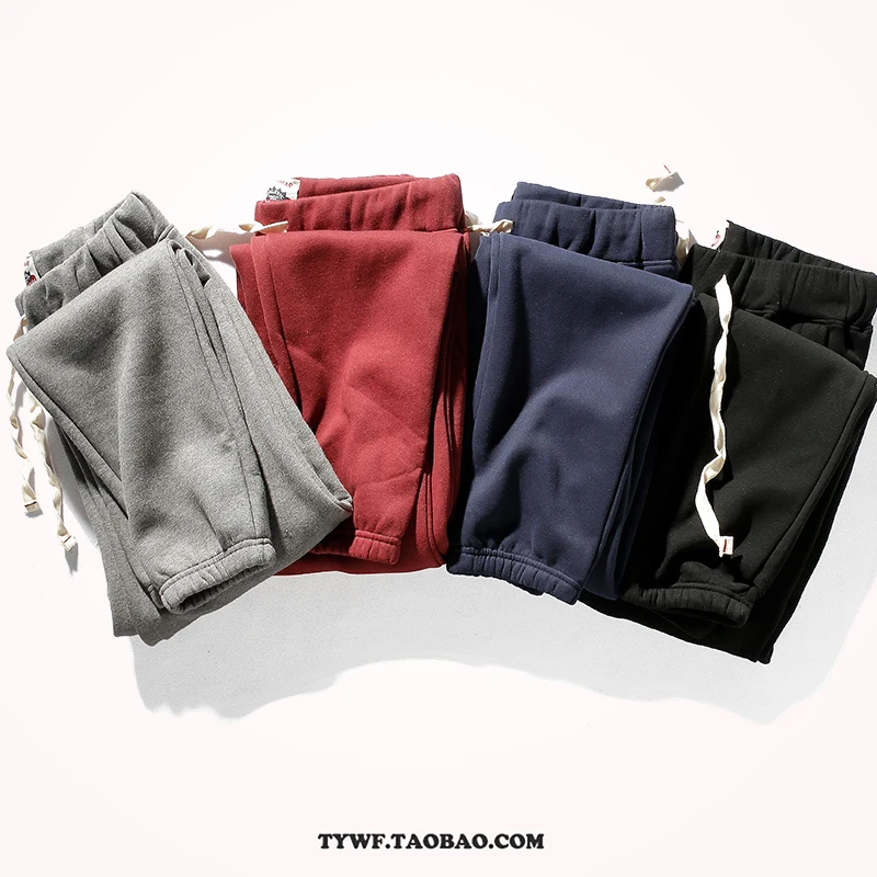 2020 Winter Loose Sports Pants Men's Plus Velvet Thickened Elastic Waist Drawstring Simple Warm Joker Home Casual Pants
2020 Winter Loose Sports Pants Men's Plus Velvet Thickened Elastic Waist Drawstring Simple Warm Joker Home Casual Pants