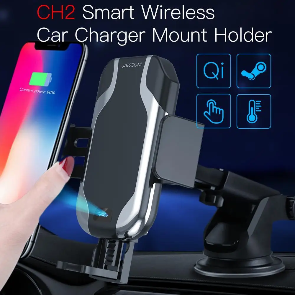 

JAKCOM CH2 Smart Wireless Car Charger Mount Holder Best gift with mobile phone chargers blu charger holder fast type c