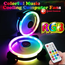 Colorful Music RGB Computer Case PC Fan Adjust Cooling Fan 12cm Quiet Control AURA SYNC Computer Cooler Cooling RGB Case Fans
Colorful Music RGB Computer Case PC Fan Adjust Cooling Fan 12cm Quiet Control AURA SYNC Computer Cooler Cooling RGB Case Fans