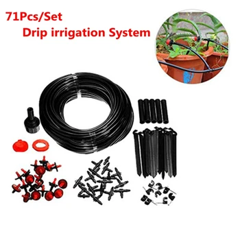 70Pcs/Set Water Misting Cooling System Mist Sprinkler Nozzle Outdoor Garden Patio Greenhouse Plants Spray Hose Watering Kit 23M
70Pcs/Set Water Misting Cooling System Mist Sprinkler Nozzle Outdoor Garden Patio Greenhouse Plants Spray Hose Watering Kit 23M