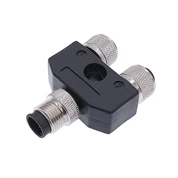 M12 Y shaped three-way pipe waterproof sensor connector Male Female 4 5 pin Conversion plug
M12 Y shaped three-way pipe waterproof sensor connector Male Female 4 5 pin Conversion plug