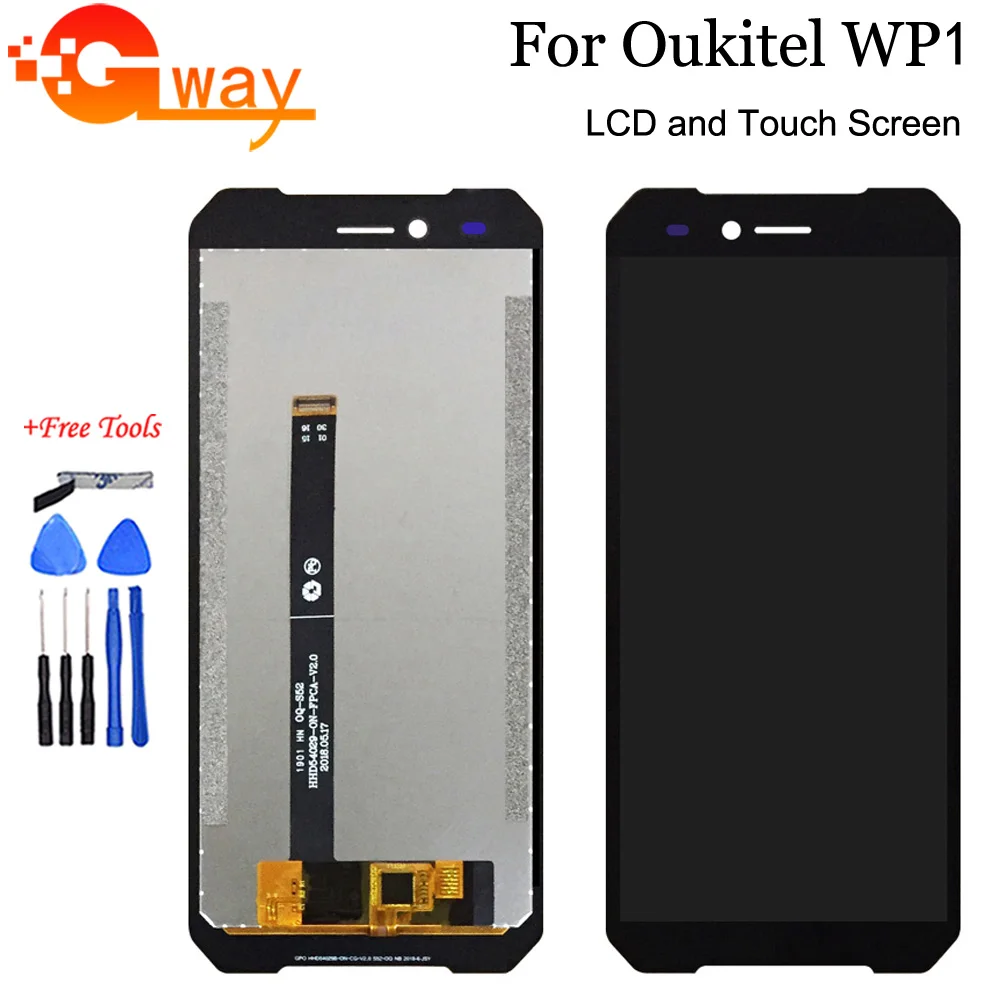 Top Quality For Oukitel WP1 LCD Display And Touch Screen Digitizer Assembly Phone Replacement Parts + Tool+ Adhesive
Top Quality For Oukitel WP1 LCD Display And Touch Screen Digitizer Assembly Phone Replacement Parts + Tool+ Adhesive