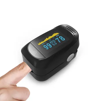 Portable Finger Pulse Oximeter Blood Oxygen Saturation Meter Fingertip Pulsoximeter SPO2 Monitor Oximetro Dedo Oximeter
Portable Finger Pulse Oximeter Blood Oxygen Saturation Meter Fingertip Pulsoximeter SPO2 Monitor Oximetro Dedo Oximeter