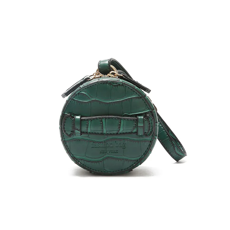 Elegant Female Mini Round bag 2019 New Quality Leather Women's Designer Handbag Stone pattern Small Tote Shoulder Messenger Bag
Elegant Female Mini Round bag 2019 New Quality Leather Women's Designer Handbag Stone pattern Small Tote Shoulder Messenger Bag