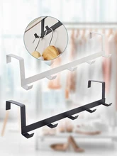 Coat Hook Rack Over the Door 5 Hooks Home Organizer Metal Hanging Rack Cloth Coat Hat Hanger Bathroom Kitchen Accessories
Coat Hook Rack Over the Door 5 Hooks Home Organizer Metal Hanging Rack Cloth Coat Hat Hanger Bathroom Kitchen Accessories