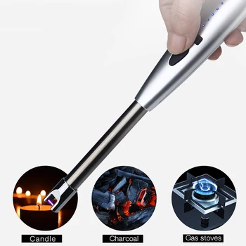 Flameless Gas Stove Torch Lighter Plasma Arc Candle Lighter Kitchen Ignition BBQ Ignition Gun Usb Electronic Cigarette Lighter
Flameless Gas Stove Torch Lighter Plasma Arc Candle Lighter Kitchen Ignition BBQ Ignition Gun Usb Electronic Cigarette Lighter