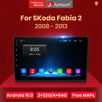 Junsun V1 Android 10.0 DSP CarPlay Car Radio Multimedia Video Player Auto Stereo GPS For Skoda Fabia 2 2008 - 2013 2 din dvd
Junsun V1 Android 10.0 DSP CarPlay Car Radio Multimedia Video Player Auto Stereo GPS For Skoda Fabia 2 2008 - 2013 2 din dvd