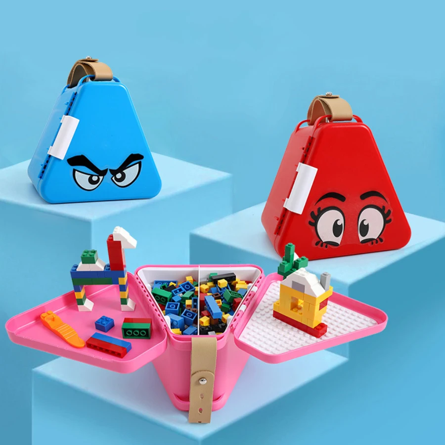 Children's Portable Suitcase Multi-function Classified Collection Building Block Box Puzzle Assembly Toys
Children's Portable Suitcase Multi-function Classified Collection Building Block Box Puzzle Assembly Toys