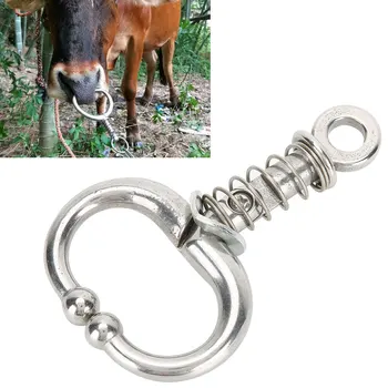 Smooth Spring Type Bull Cow Nose Pliers Cattle Nose Ring Animals Equipment Accessory Essential Tool For Farmers Veterinarians
Smooth Spring Type Bull Cow Nose Pliers Cattle Nose Ring Animals Equipment Accessory Essential Tool For Farmers Veterinarians