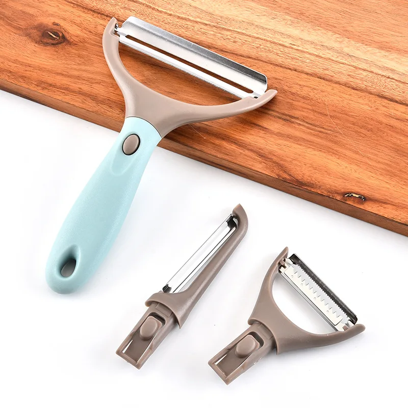 2019 creative kitchen supplies tools three piece planer set three in one peeler multi-functional melon planer three piece set
2019 creative kitchen supplies tools three piece planer set three in one peeler multi-functional melon planer three piece set