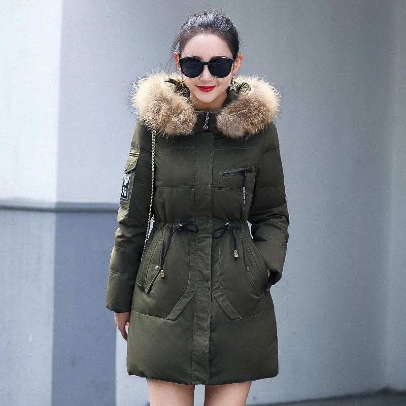 2019 Winter New Style WOMEN'S Dress Korean-style Fashion Waist Hugging down Jacket Cotton-padded Clothes Mid-length Slim Fit Cot
2019 Winter New Style WOMEN'S Dress Korean-style Fashion Waist Hugging down Jacket Cotton-padded Clothes Mid-length Slim Fit Cot
