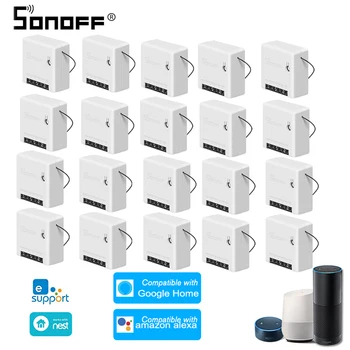 SONOFF Mini DIY Two Way Smart Switch Automation Voice Remote Control Wifi Switch Relay Module Work With for Alexa Google Home
SONOFF Mini DIY Two Way Smart Switch Automation Voice Remote Control Wifi Switch Relay Module Work With for Alexa Google Home