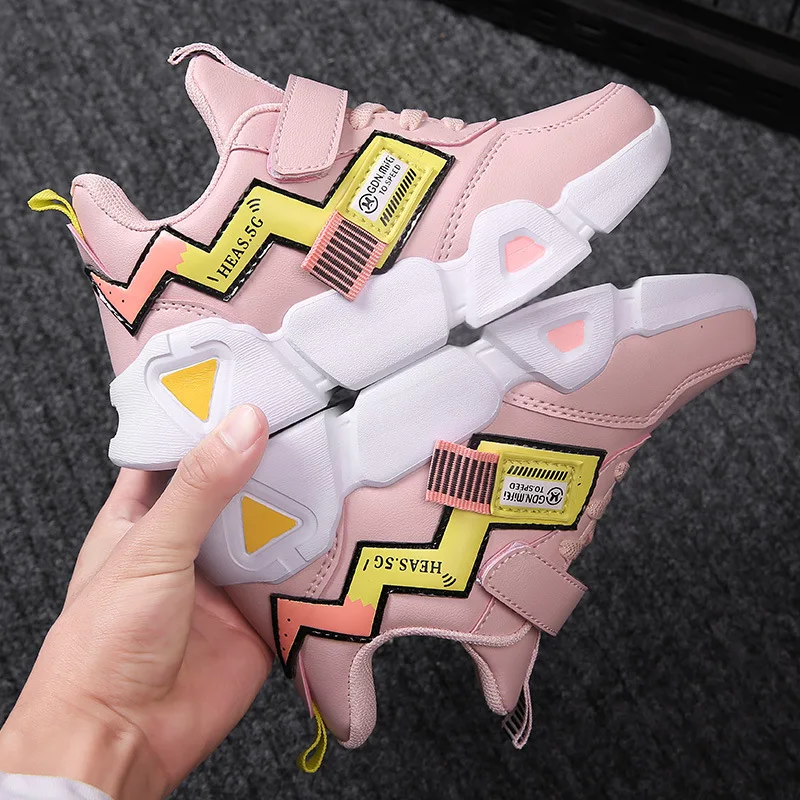 Girls Athletic Shoes 2019 Autumn New Style Fashion Comfortable Velcro Mesh CHILDREN'S Shoes BOY'S Father Shoes Fashion-
Girls Athletic Shoes 2019 Autumn New Style Fashion Comfortable Velcro Mesh CHILDREN'S Shoes BOY'S Father Shoes Fashion-